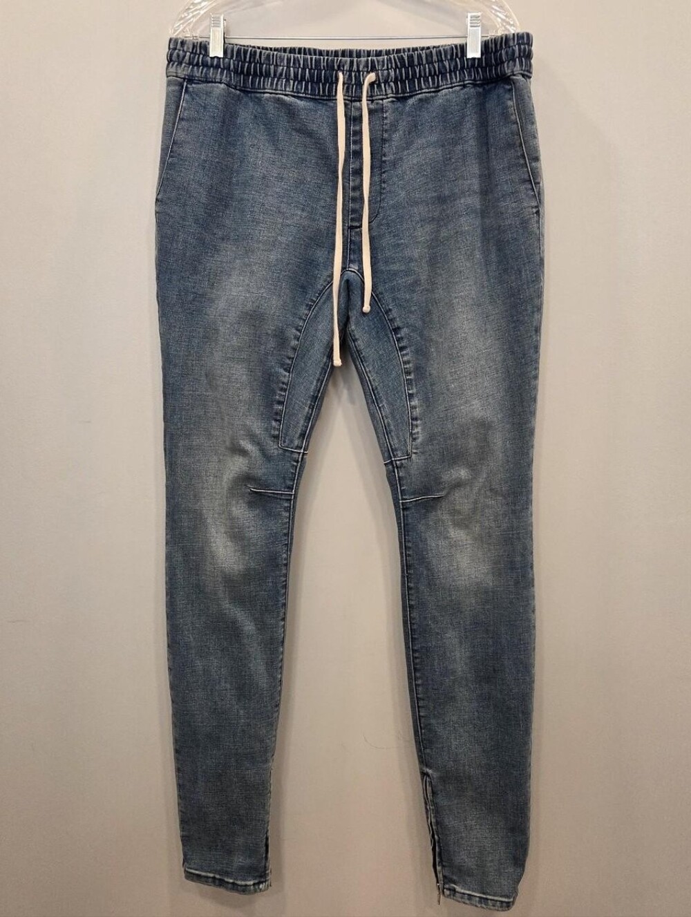PacSun Blue Denim Mens Joggers Large